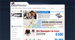 Desktop Screenshot of inforpascoa.pt